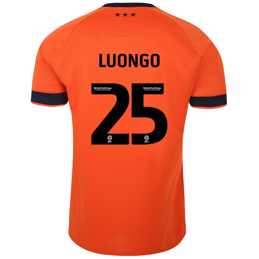 Hombre Camiseta Massimo Luongo #25 Naranja 2ª Equipación 2023/24 La Camisa Argentina