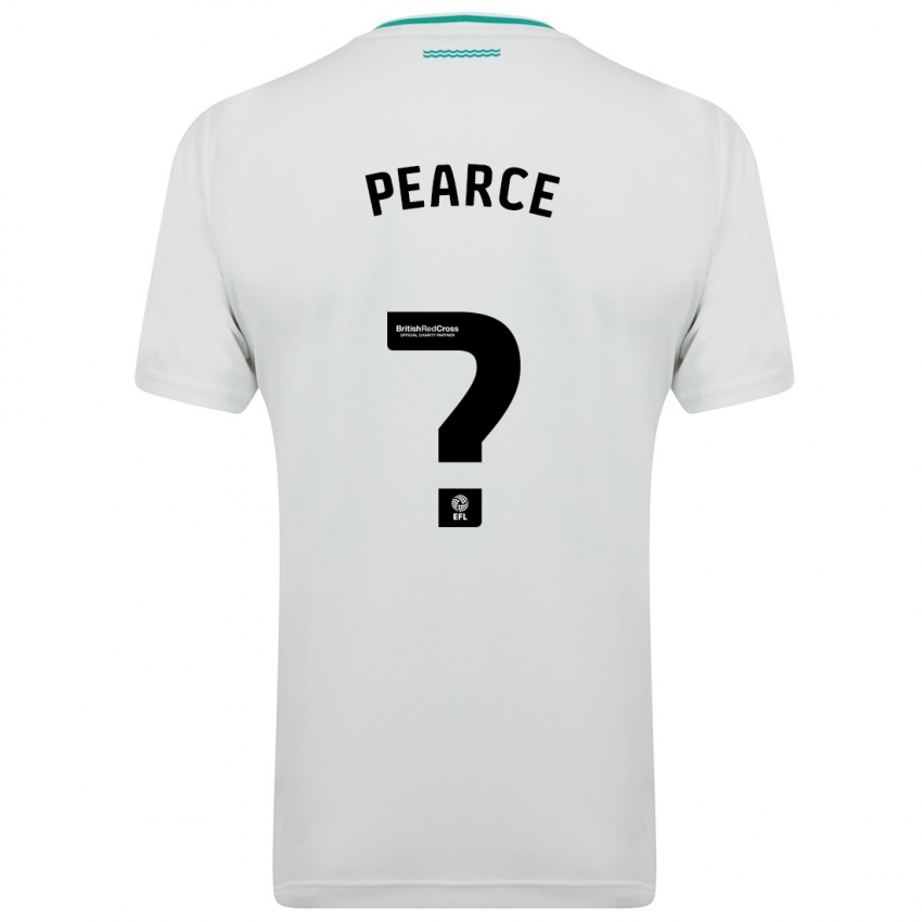 Hombre Camiseta Luke Pearce #0 Blanco 2ª Equipación 2023/24 La Camisa Argentina