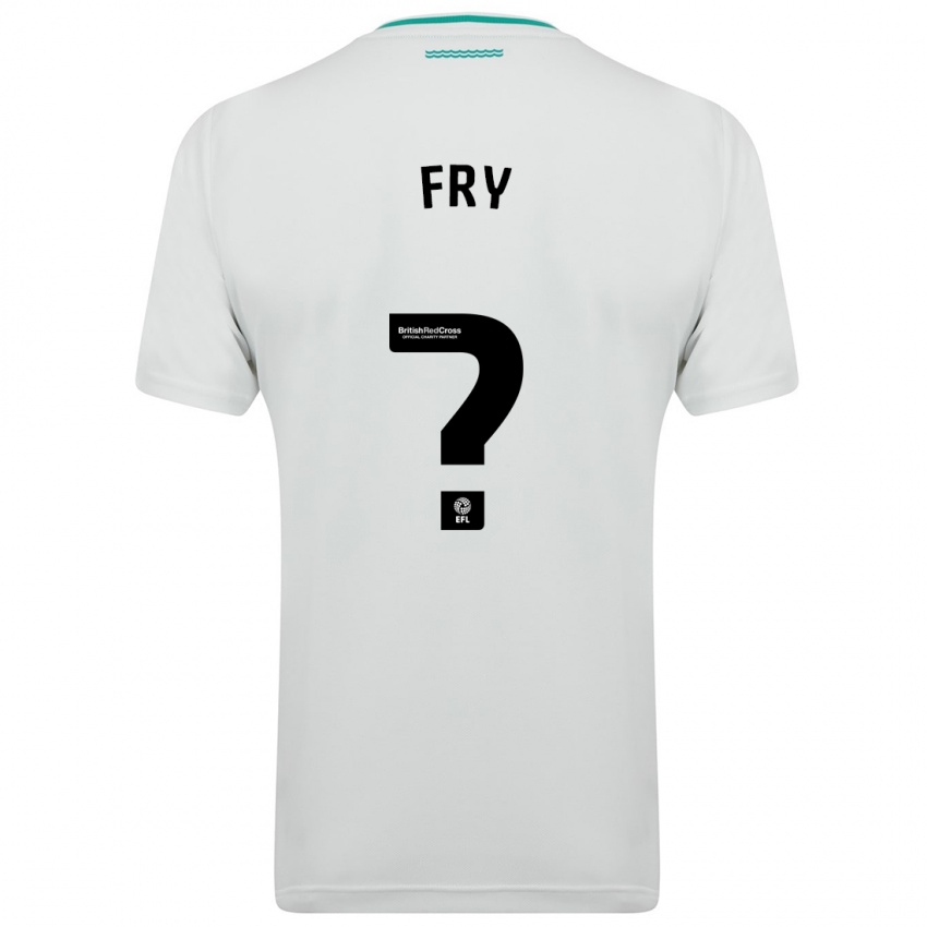 Hombre Camiseta Max Fry #0 Blanco 2ª Equipación 2023/24 La Camisa Argentina