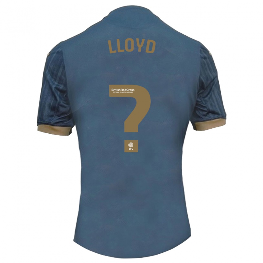 Hombre Camiseta Tomos Lloyd #0 Verde Azulado Oscuro 2ª Equipación 2023/24 La Camisa Argentina