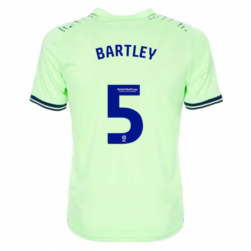 Hombre Camiseta Kyle Bartley #5 Armada 2ª Equipación 2023/24 La Camisa Argentina