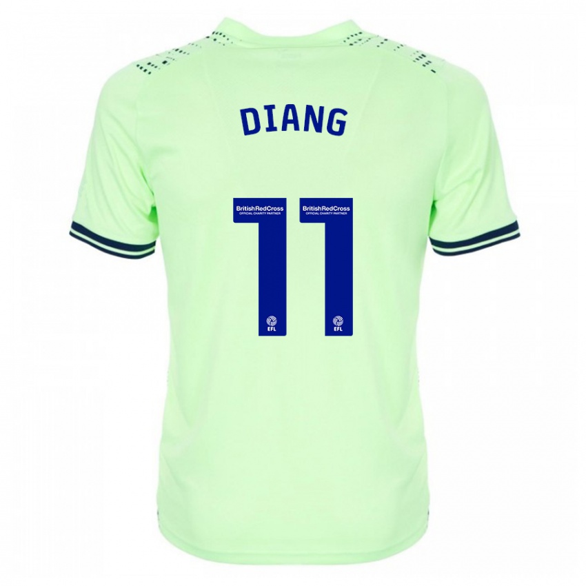 Hombre Camiseta Grady Diangana #11 Armada 2ª Equipación 2023/24 La Camisa Argentina