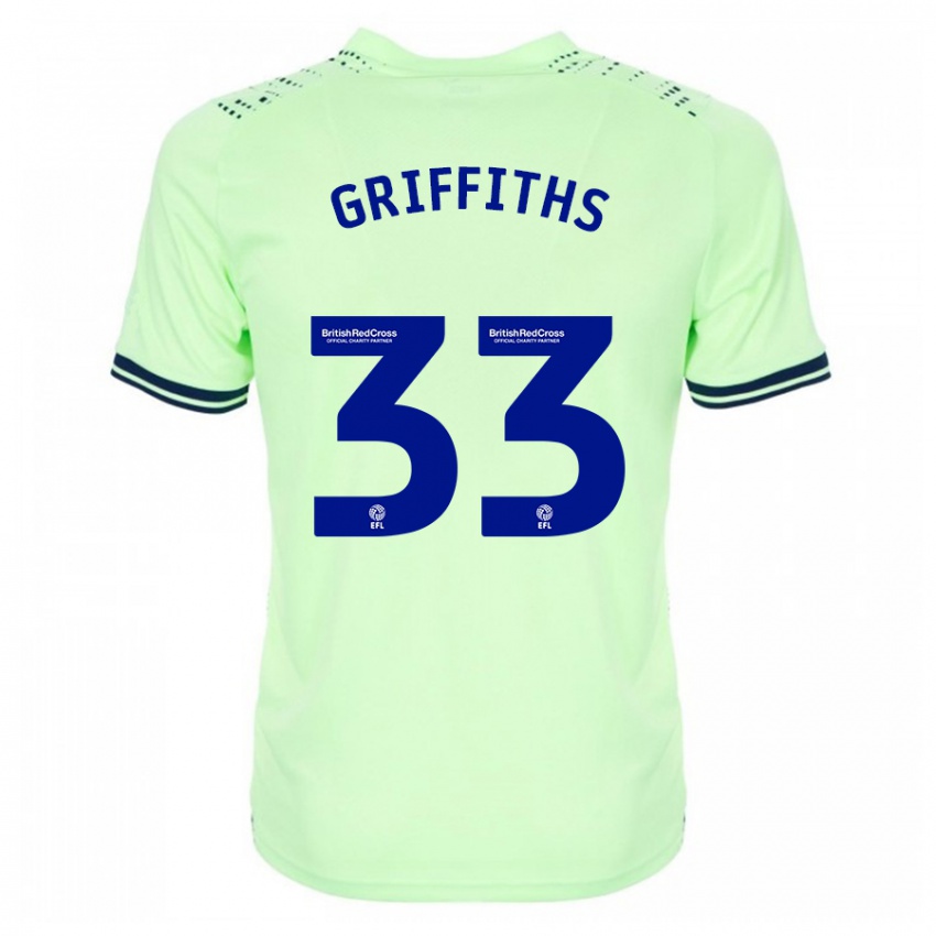 Hombre Camiseta Josh Griffiths #33 Armada 2ª Equipación 2023/24 La Camisa Argentina