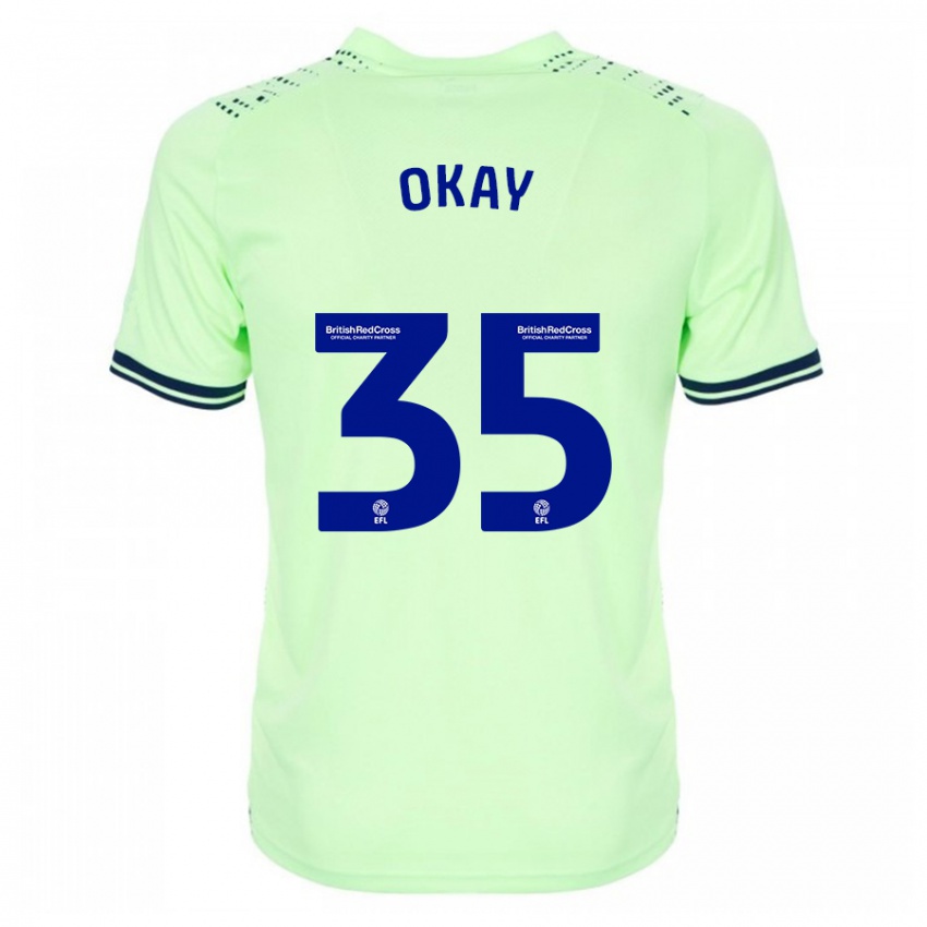 Hombre Camiseta Okay Yokuslu #35 Armada 2ª Equipación 2023/24 La Camisa Argentina