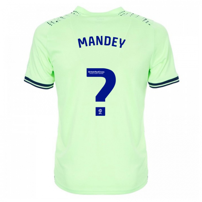 Hombre Camiseta Souleyman Mandey #0 Armada 2ª Equipación 2023/24 La Camisa Argentina