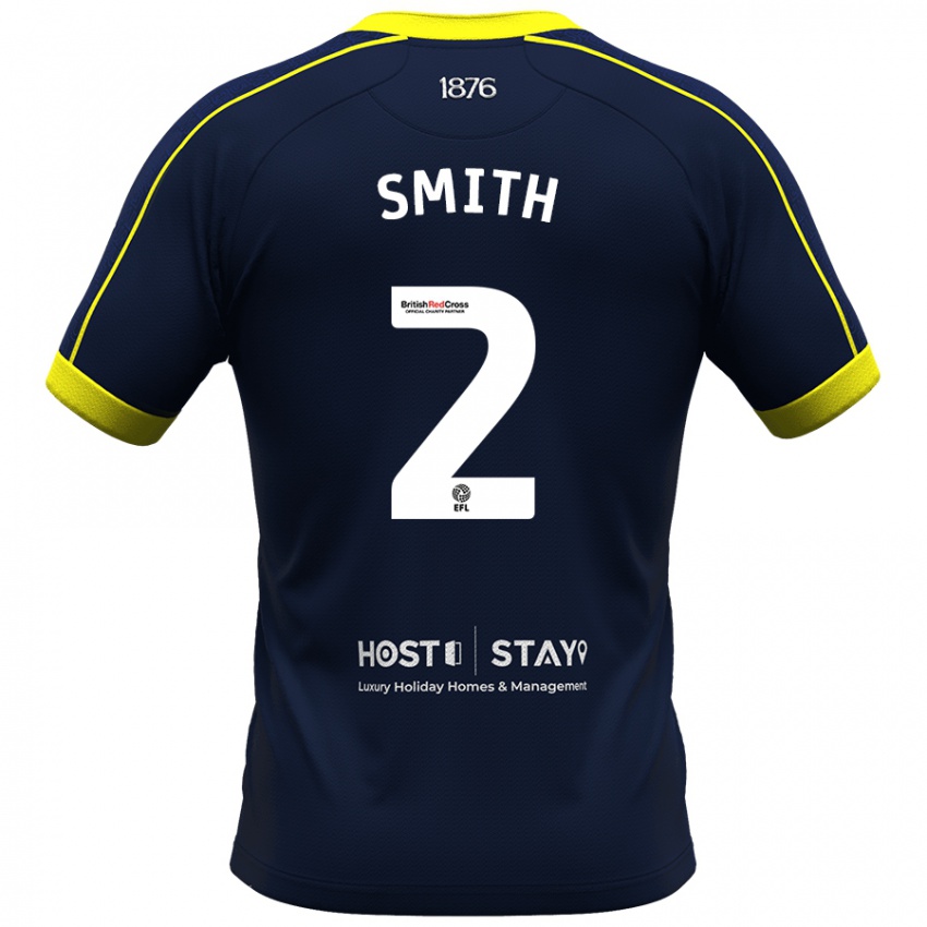 Hombre Camiseta Tommy Smith #2 Armada 2ª Equipación 2023/24 La Camisa Argentina