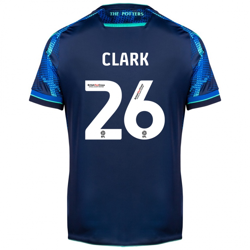 Hombre Camiseta Ciaran Clark #26 Armada 2ª Equipación 2023/24 La Camisa Argentina