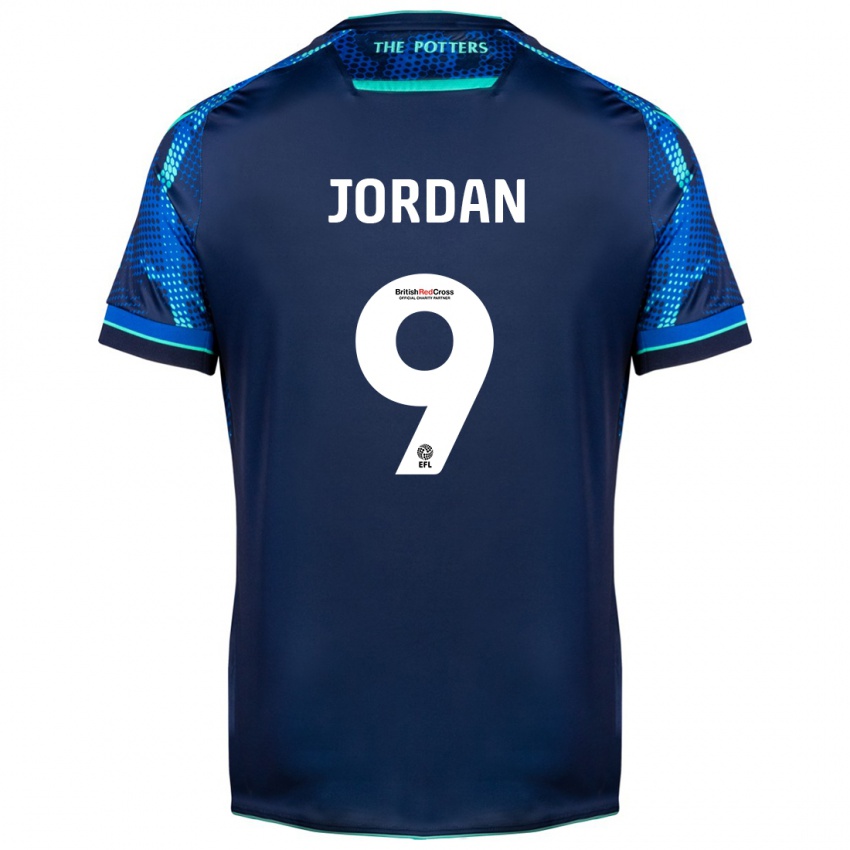 Hombre Camiseta Saffron Jordan #9 Armada 2ª Equipación 2023/24 La Camisa Argentina