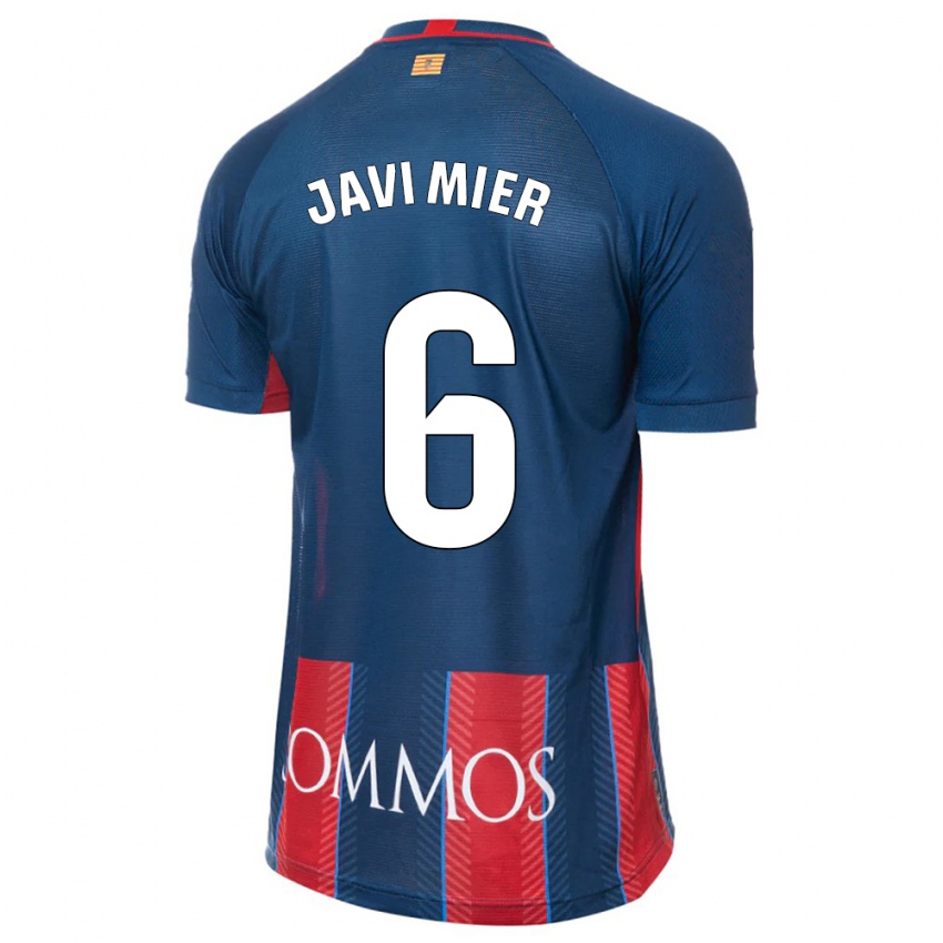 Mujer Camiseta Javi Mier #6 Armada 1ª Equipación 2023/24 La Camisa Argentina