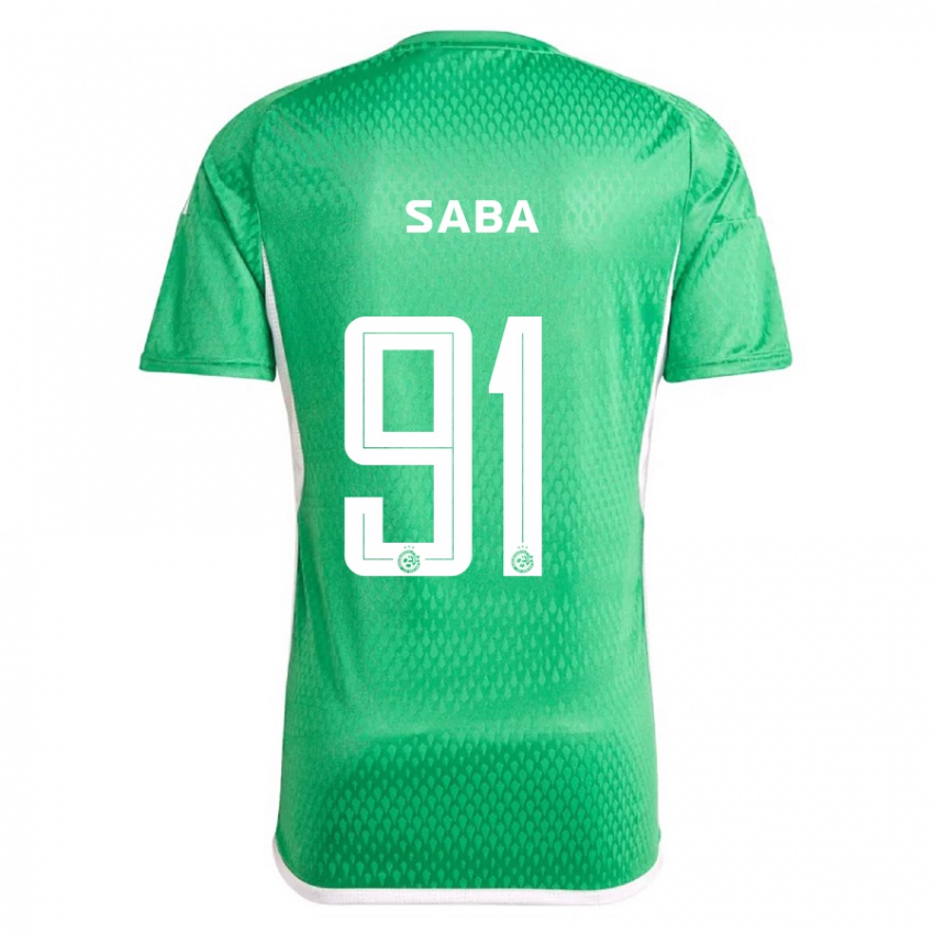 Mujer Camiseta Dia Saba #91 Blanco Azul 1ª Equipación 2023/24 La Camisa Argentina