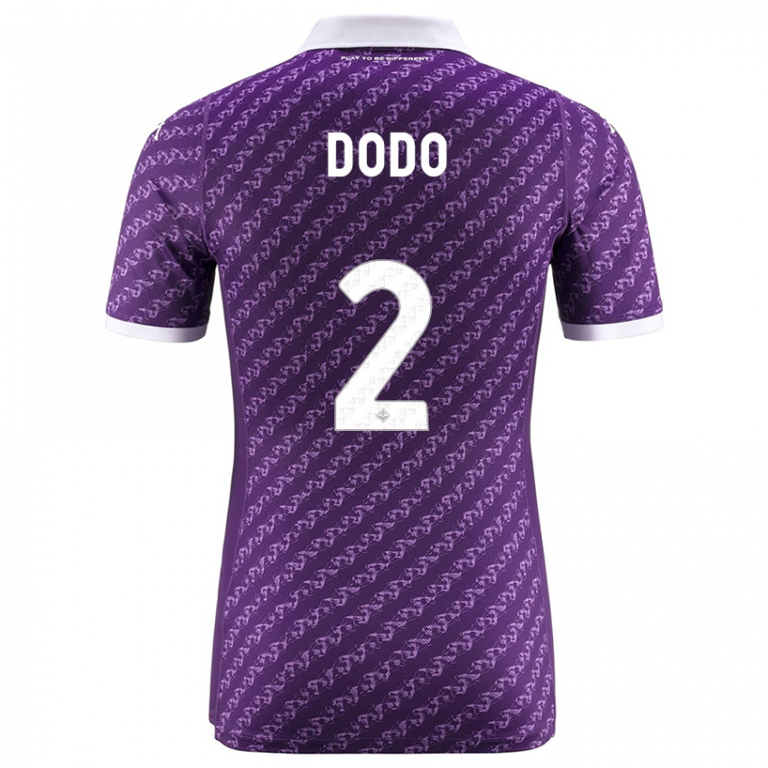 Mujer Camiseta Dodô #2 Violeta 1ª Equipación 2023/24 La Camisa Argentina