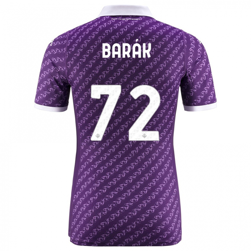 Mujer Camiseta Antonin Barak #72 Violeta 1ª Equipación 2023/24 La Camisa Argentina