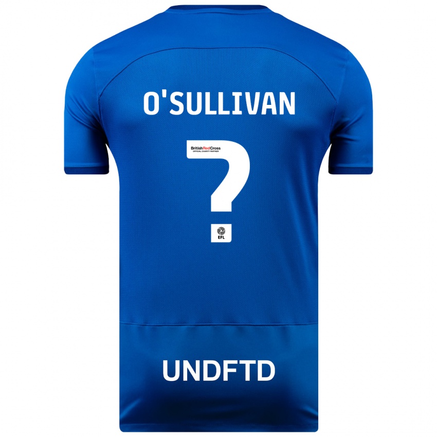 Mujer Camiseta William O'sullivan #0 Azul 1ª Equipación 2023/24 La Camisa Argentina