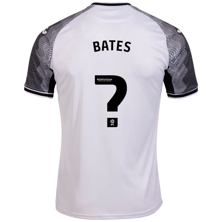 Mujer Camiseta Mitchell Bates #0 Blanco 1ª Equipación 2023/24 La Camisa Argentina