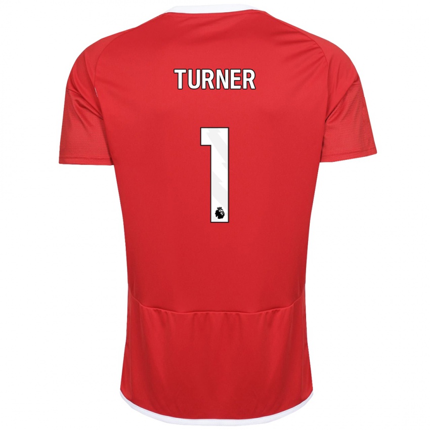 Mujer Camiseta Matt Turner #1 Rojo 1ª Equipación 2023/24 La Camisa Argentina