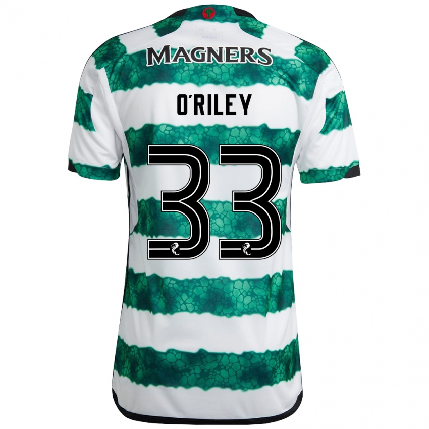 Mujer Camiseta Matt O'riley #33 Verde 1ª Equipación 2023/24 La Camisa Argentina