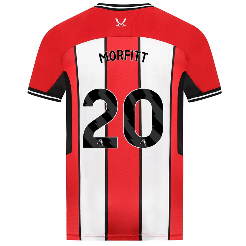 Mujer Camiseta Izzy Morfitt #20 Rojo 1ª Equipación 2023/24 La Camisa Argentina