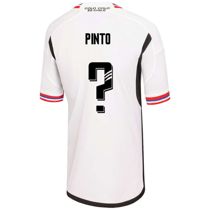 Mujer Camiseta Matías Pinto #0 Blanco 1ª Equipación 2023/24 La Camisa Argentina