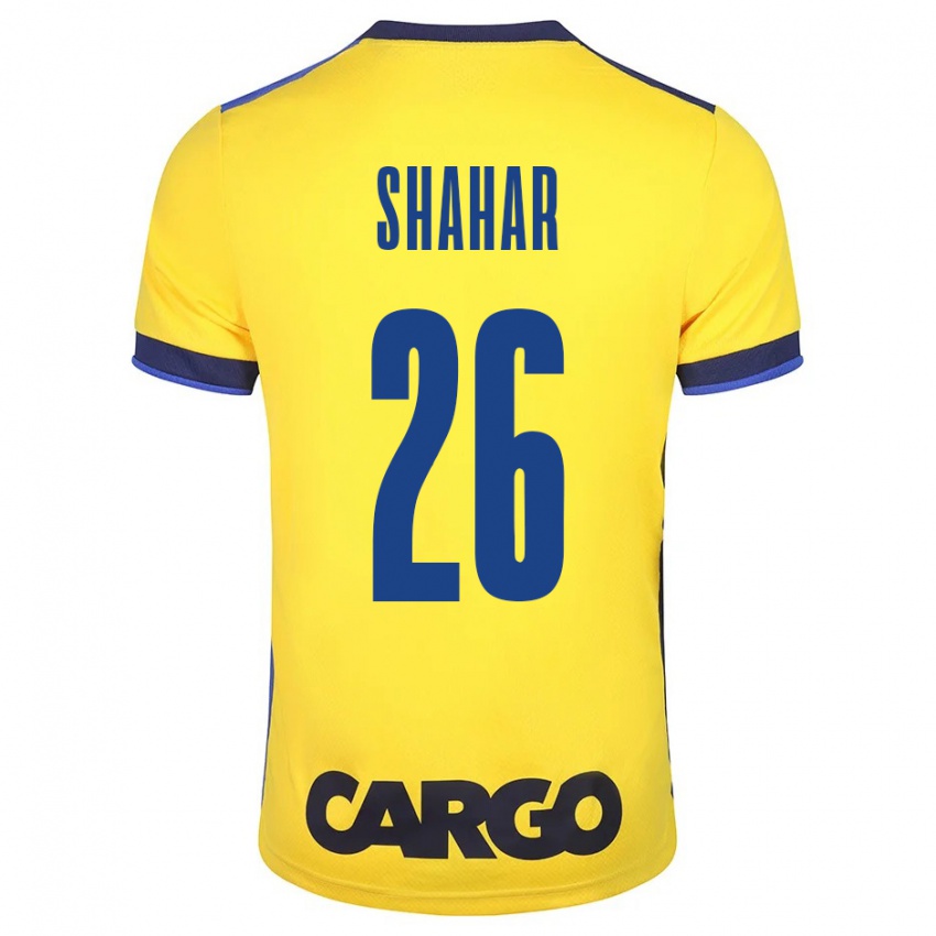 Mujer Camiseta Ido Shahar #26 Amarillo 1ª Equipación 2023/24 La Camisa Argentina