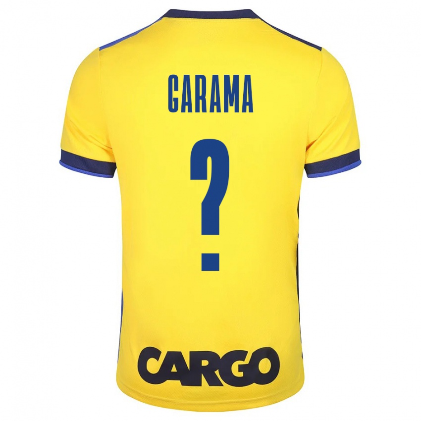 Mujer Camiseta Ben Garama #0 Amarillo 1ª Equipación 2023/24 La Camisa Argentina