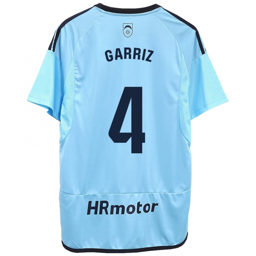 Mujer Camiseta Ibaider Garriz #4 Azul 2ª Equipación 2023/24 La Camisa Argentina