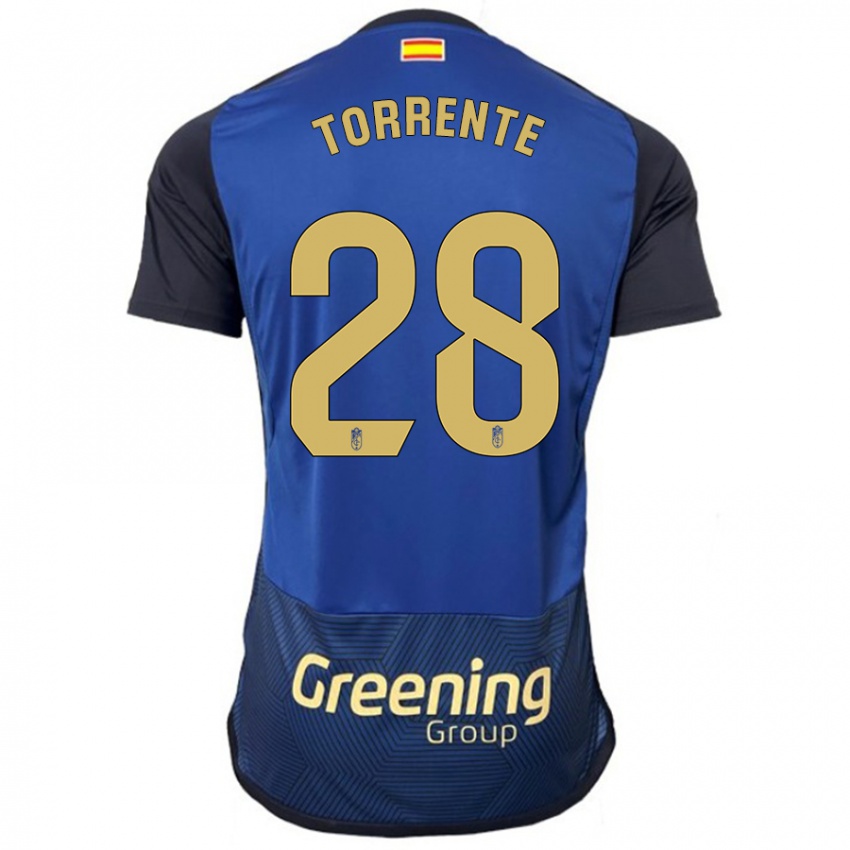 Mujer Camiseta Raúl Torrente #28 Armada 2ª Equipación 2023/24 La Camisa Argentina