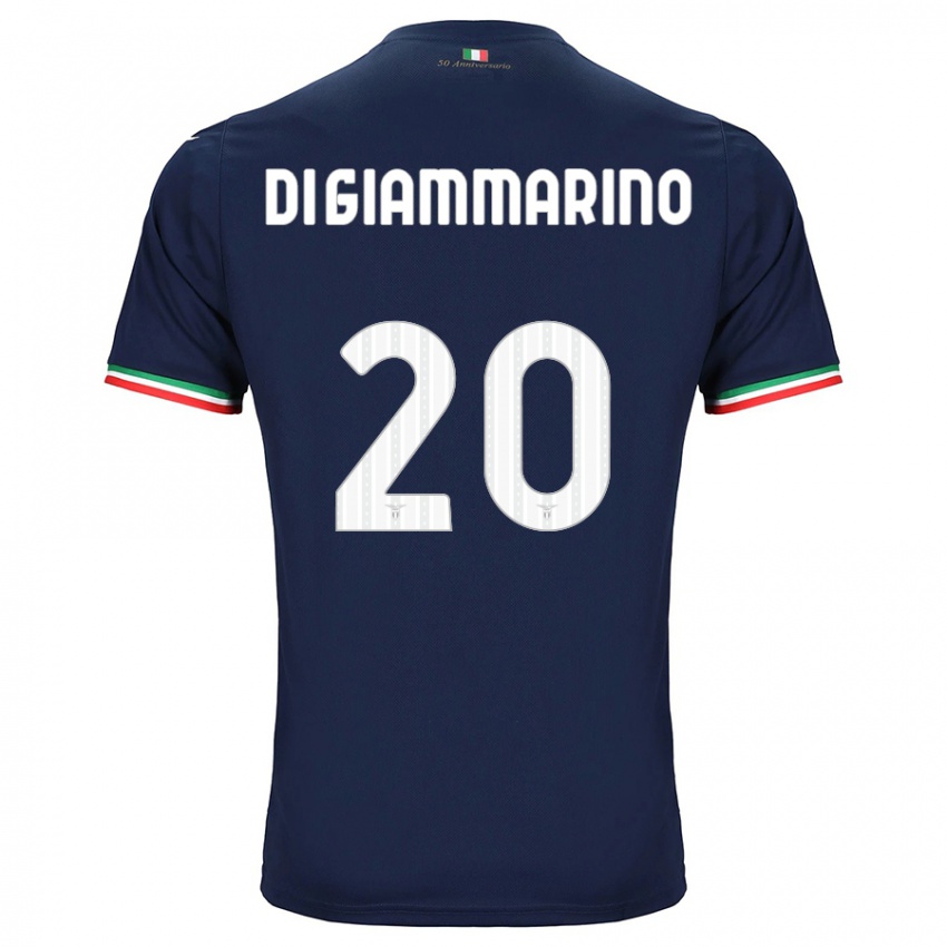 Mujer Camiseta Virginia Di Giammarino #20 Armada 2ª Equipación 2023/24 La Camisa Argentina