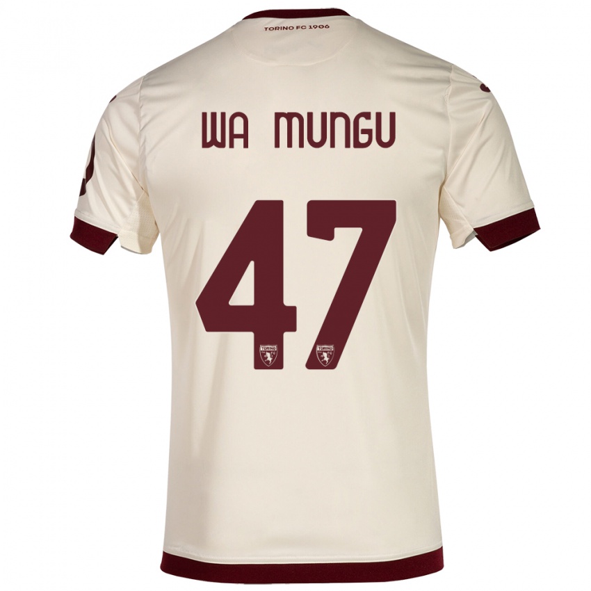 Mujer Camiseta Vimoj Muntu Wa Mungu #47 Champán 2ª Equipación 2023/24 La Camisa Argentina