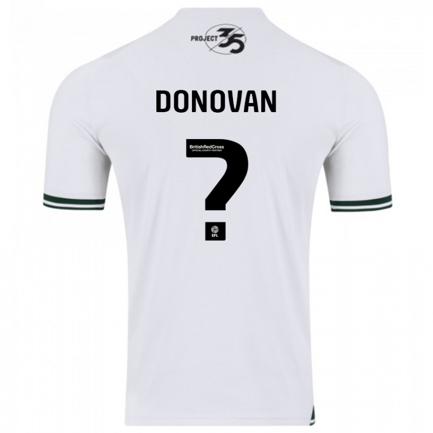 Mujer Camiseta Henry Donovan #0 Blanco 2ª Equipación 2023/24 La Camisa Argentina