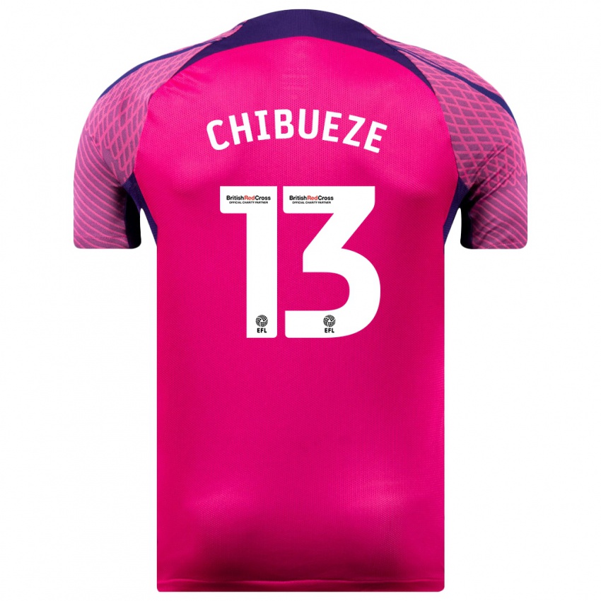 Mujer Camiseta Kelechi Chibueze #13 Morado 2ª Equipación 2023/24 La Camisa Argentina