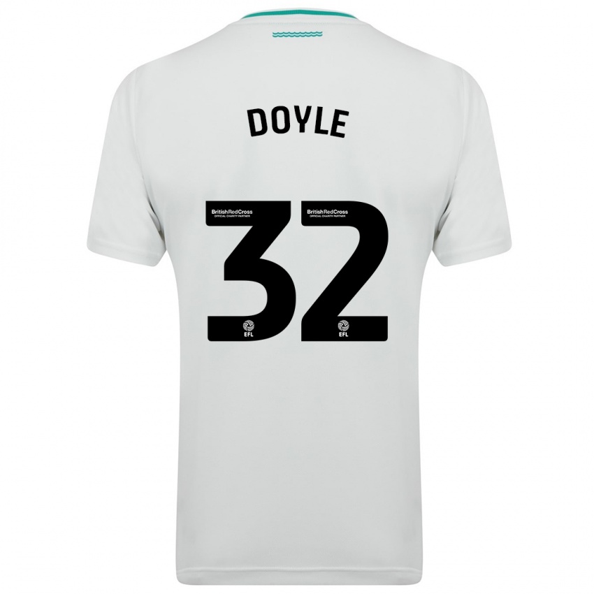 Mujer Camiseta Kamari Doyle #32 Blanco 2ª Equipación 2023/24 La Camisa Argentina