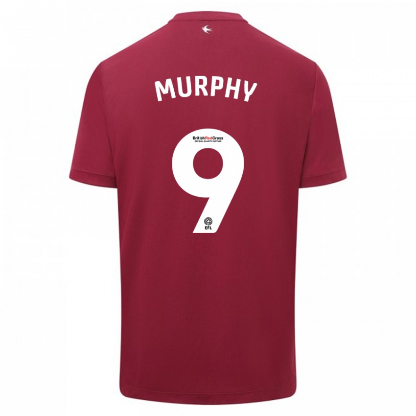 Mujer Camiseta Alana Murphy #9 Rojo 2ª Equipación 2023/24 La Camisa Argentina