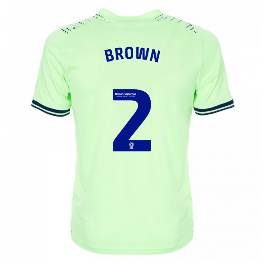 Mujer Camiseta Ashlee Brown #2 Armada 2ª Equipación 2023/24 La Camisa Argentina