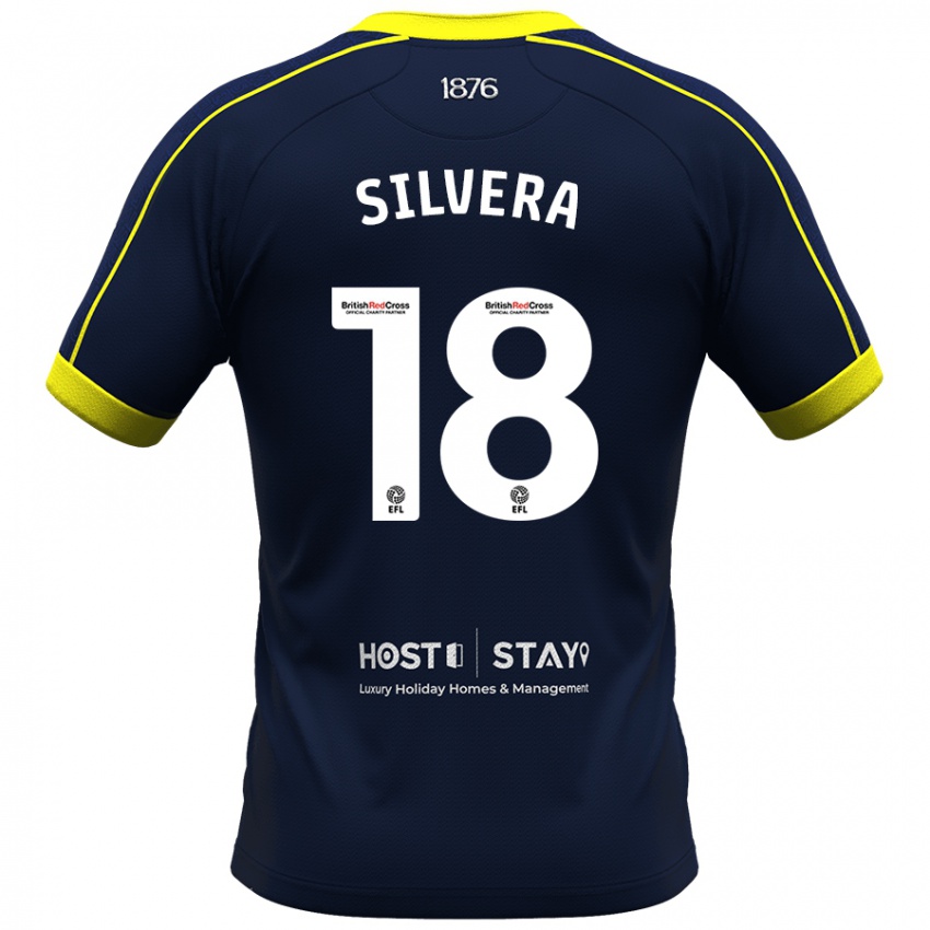 Mujer Camiseta Sam Silvera #18 Armada 2ª Equipación 2023/24 La Camisa Argentina