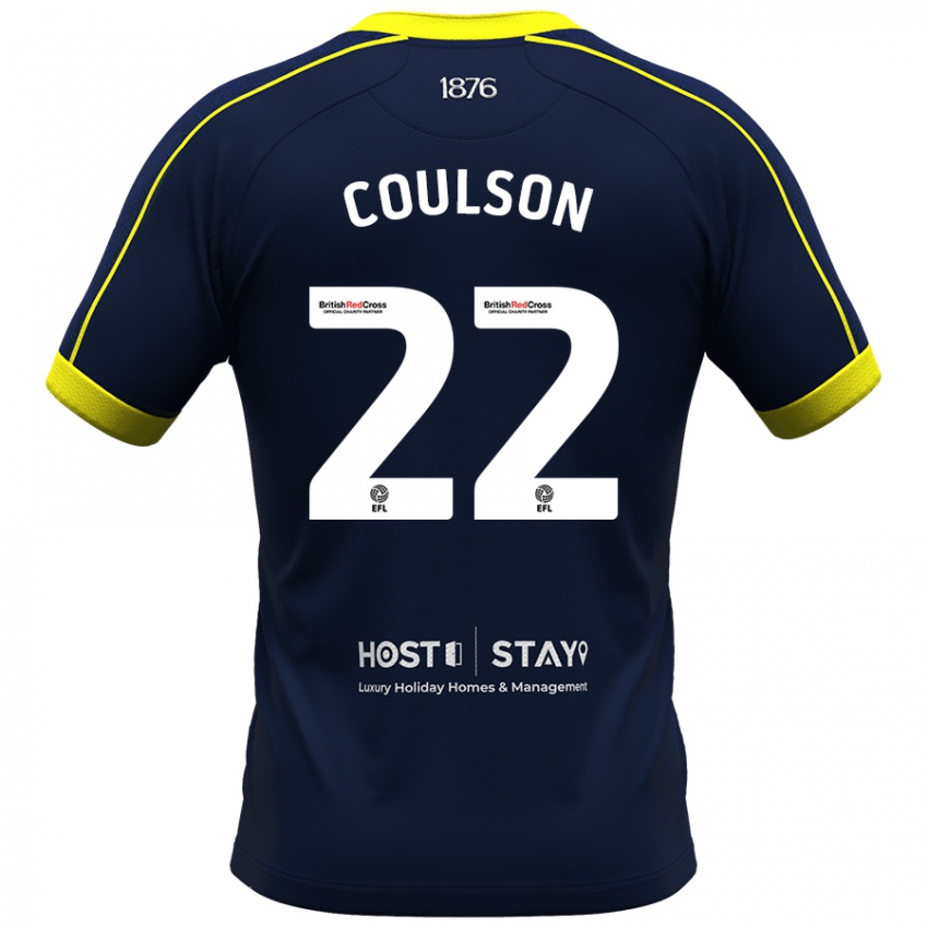 Mujer Camiseta Hayden Coulson #22 Armada 2ª Equipación 2023/24 La Camisa Argentina