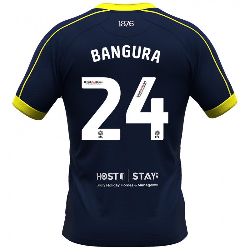 Mujer Camiseta Alex Bangura #24 Armada 2ª Equipación 2023/24 La Camisa Argentina