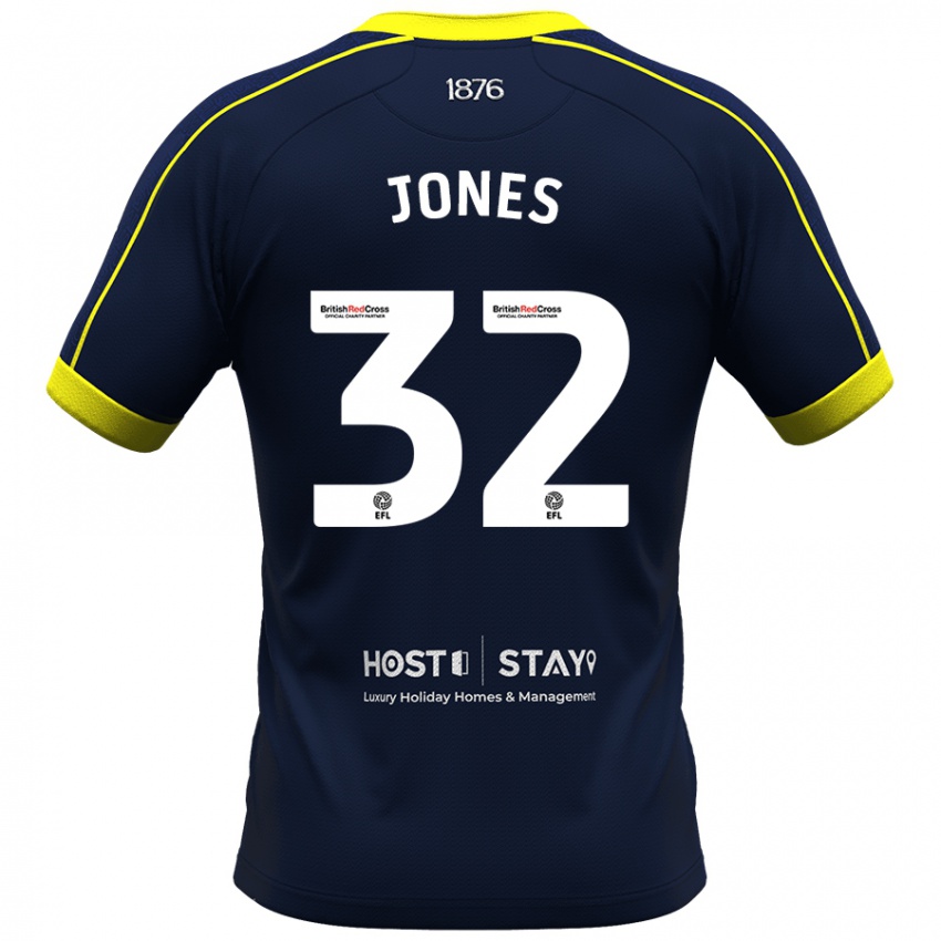 Mujer Camiseta Jamie Jones #32 Armada 2ª Equipación 2023/24 La Camisa Argentina