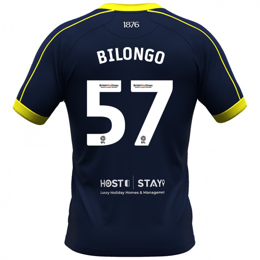 Mujer Camiseta Bryant Bilongo #57 Armada 2ª Equipación 2023/24 La Camisa Argentina