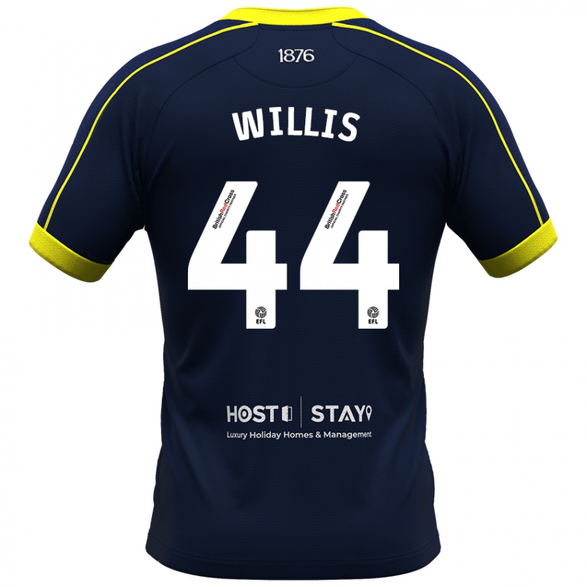 Mujer Camiseta Pharrell Willis #44 Armada 2ª Equipación 2023/24 La Camisa Argentina