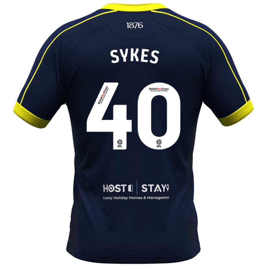 Mujer Camiseta Cain Sykes #40 Armada 2ª Equipación 2023/24 La Camisa Argentina