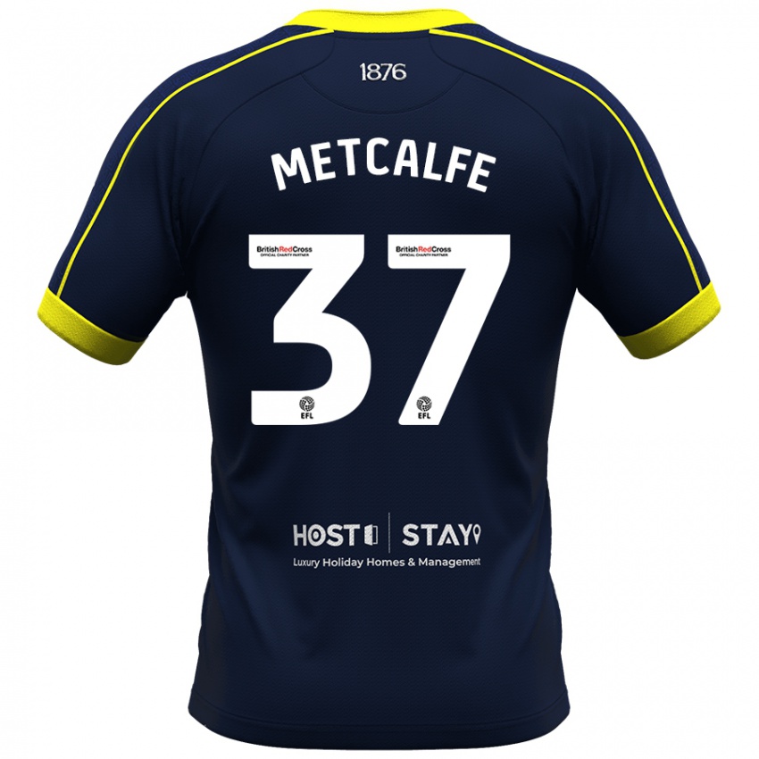 Mujer Camiseta Max Metcalfe #37 Armada 2ª Equipación 2023/24 La Camisa Argentina