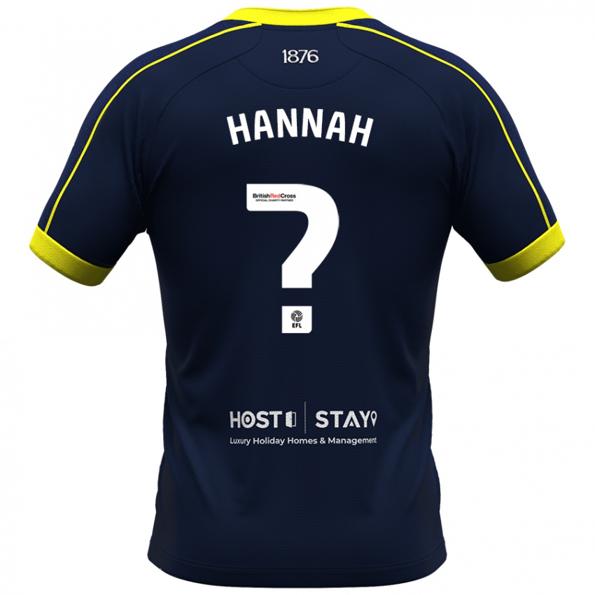 Mujer Camiseta Jack Hannah #0 Armada 2ª Equipación 2023/24 La Camisa Argentina