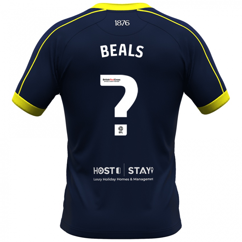 Mujer Camiseta Ben Beals #0 Armada 2ª Equipación 2023/24 La Camisa Argentina