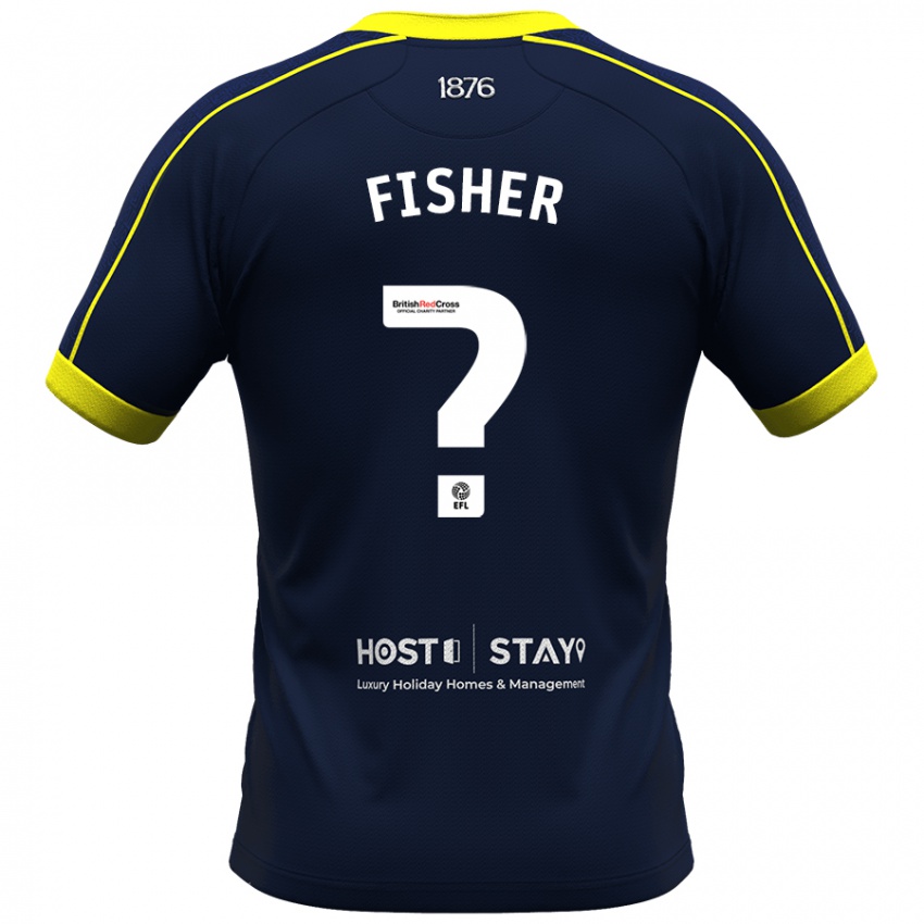 Mujer Camiseta Nathan Fisher #0 Armada 2ª Equipación 2023/24 La Camisa Argentina