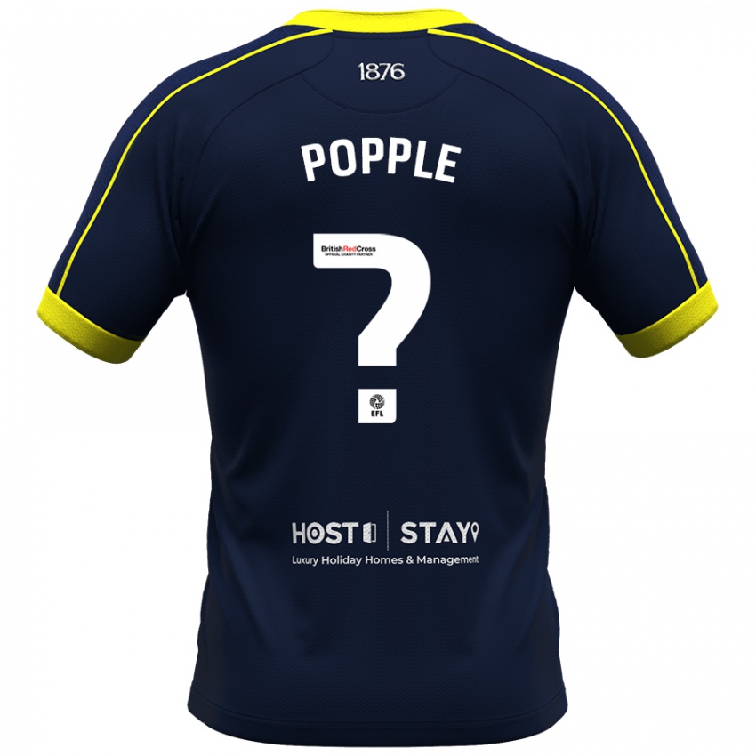 Mujer Camiseta Henry Popple #0 Armada 2ª Equipación 2023/24 La Camisa Argentina