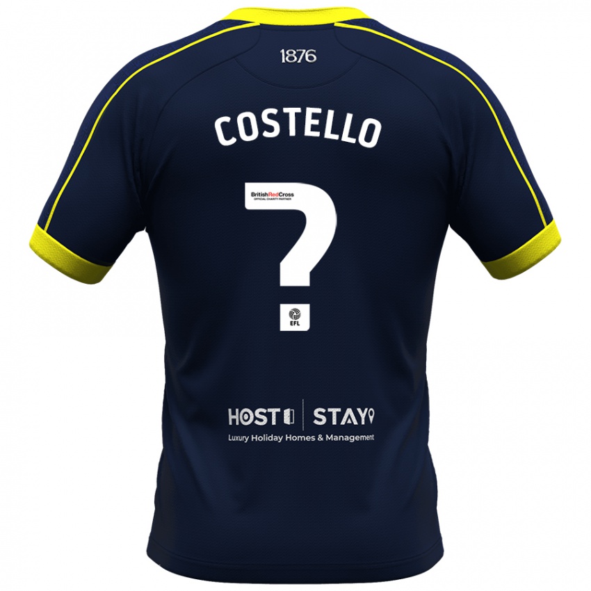 Mujer Camiseta Jd Costello #0 Armada 2ª Equipación 2023/24 La Camisa Argentina