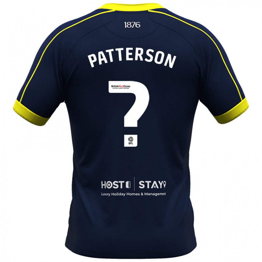 Mujer Camiseta Jack Patterson #2 Armada 2ª Equipación 2023/24 La Camisa Argentina