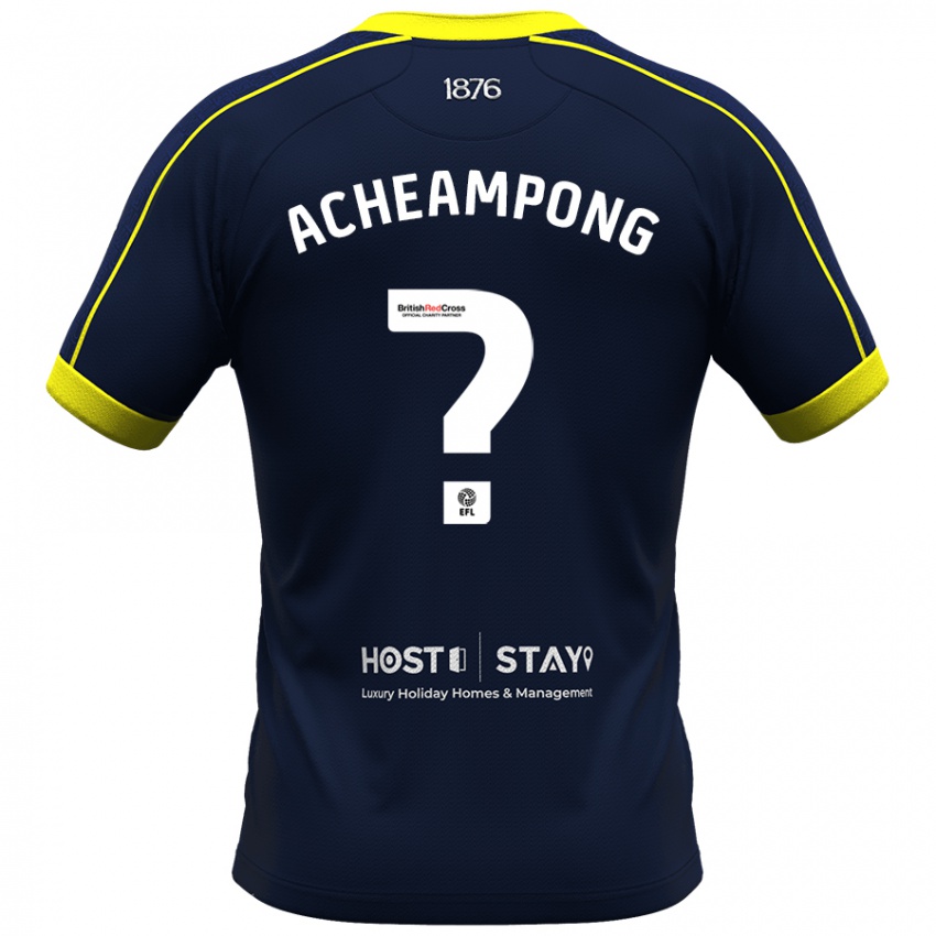 Mujer Camiseta Prince Acheampong #0 Armada 2ª Equipación 2023/24 La Camisa Argentina