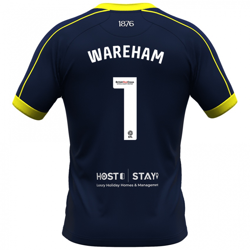 Mujer Camiseta Laura Wareham #1 Armada 2ª Equipación 2023/24 La Camisa Argentina