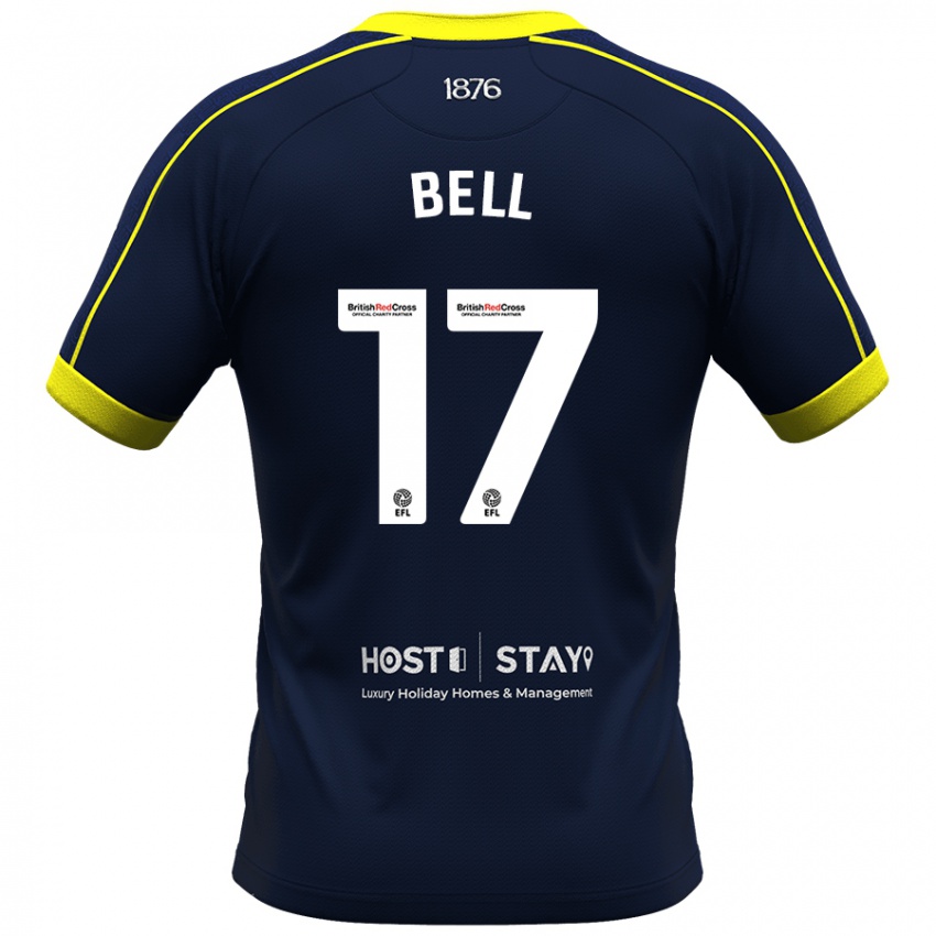 Mujer Camiseta Millie Bell #17 Armada 2ª Equipación 2023/24 La Camisa Argentina